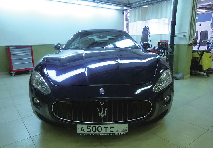 Экспертиза Maserati кабриолет.  Часть 3