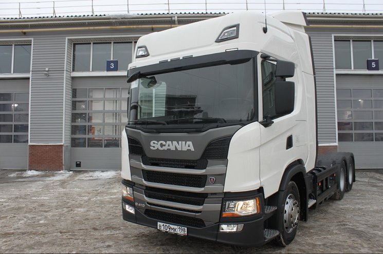 Российские перевозчики оценивают экономичность газомоторной техники Scania