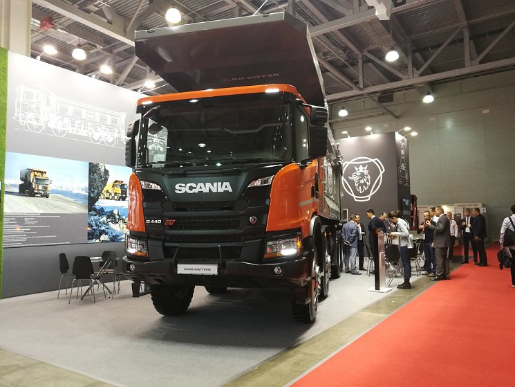 ​Scania представляет новое поколение решений для горнодобывающей отрасли на выставке MiningWorldRussia 2018