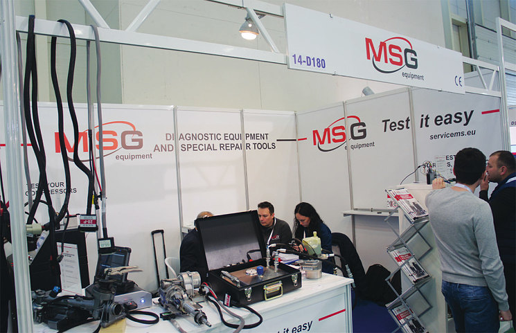 Украинское предприятие MSG Equipment по производству диагностического оборудования также выступило в Стамбуле со своим стендом. Компания успешно работает в России, Украине и Польше