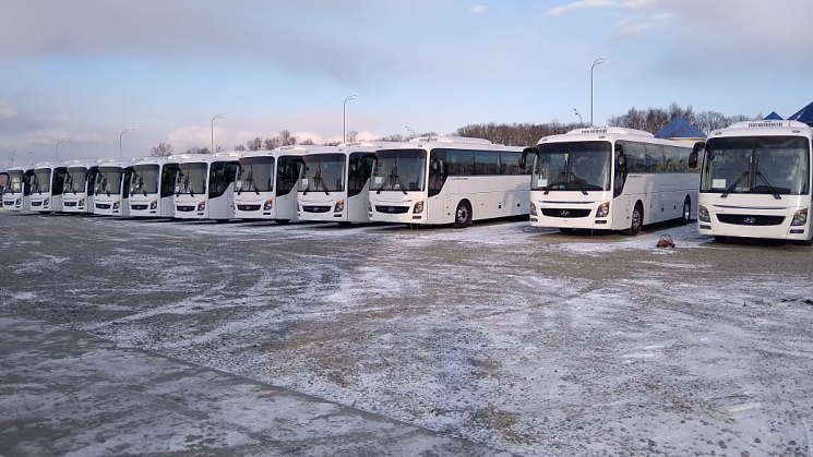 ​Hyundai Truck and Bus Rus поставит 30 туристических автобусов на Универсиаду 2019