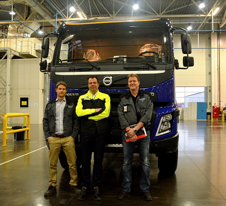 В Калуге произведен первый грузовой автомобиль Volvo нового поколения