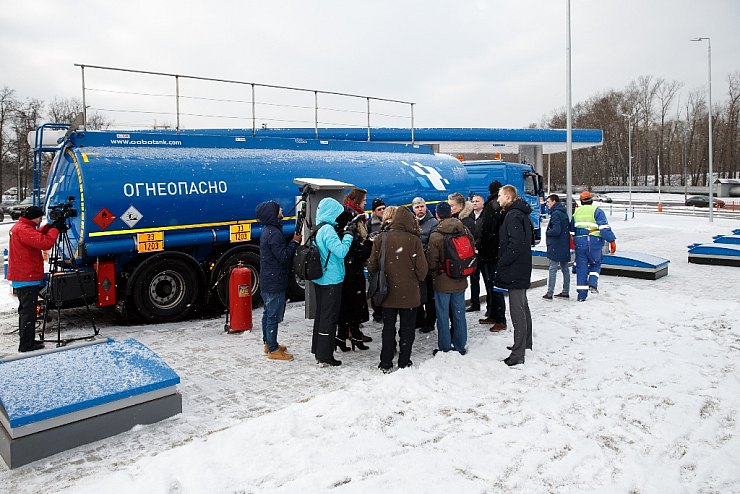 День качества на АЗС «Газпромнефть» в Москве 