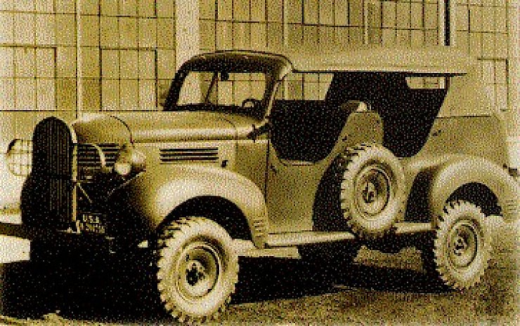 Dodge – и тоже джип. 1939 год.

