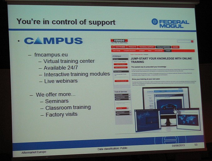 Ппортал CAMPUS www.fmcampus.eu. Зарегистрированные пользователи имеют круглосуточный доступ к интерактивным модулям самообразования, к технической библиотеке, к вебинарам на различных языках в режиме реального времени и в записи.