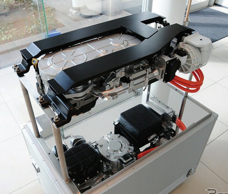 Блок привода генератора,
выставочный макет