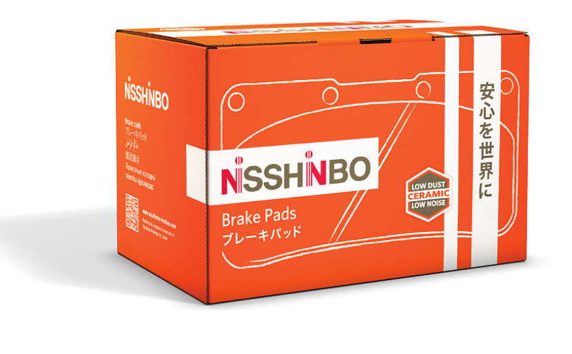 Фрикционный материал колодок Nisshinbo, на упаковке которых стоит значок Ceramic, не
содержит стали – только органические безасбестовые NAO-смеси