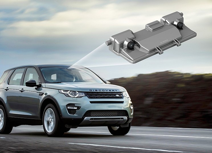 Инновации Bosch: видеокамера и система экстренного торможения автомобиля