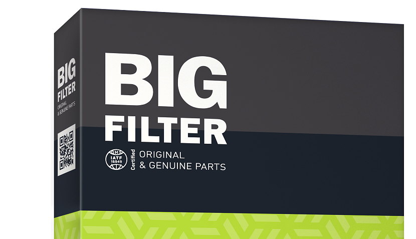 ​Компания БИГ Фильтр обновляет упаковку своей продукции