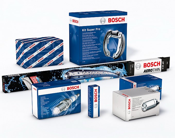 Bosch. Обновленный дизайн упаковки