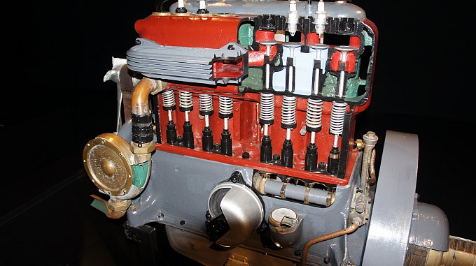 Рядный нижнеклапанный двигатель Fiat