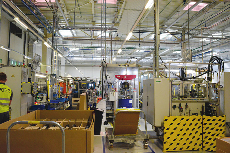 В одном из цехов завода Bosch в Самаре