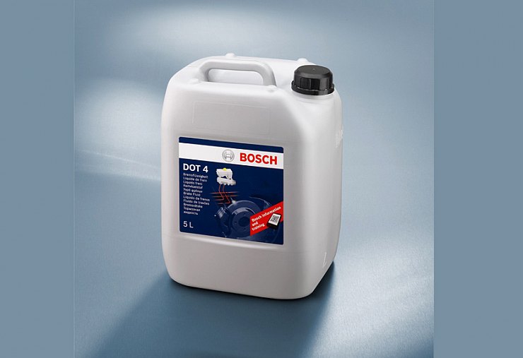 Тормозная жидкость Bosch в новой пластиковой упаковке