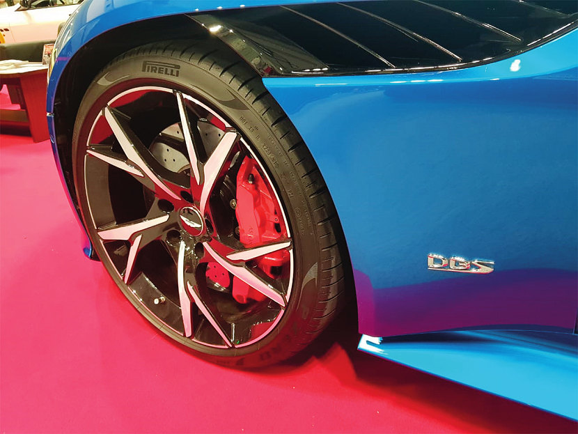 Фото 4. Пример грамотного тюнинга тормозной системы (фото сделано на выставке
MotorShow, Япония, ноябрь 2019 года)