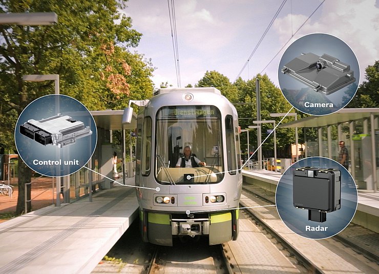Технологии Bosch для повышения безопасности движения в городах 