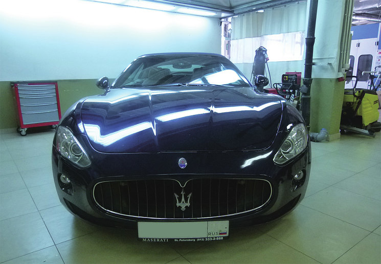 Экспертиза Maserati кабриолет.  Часть вторая