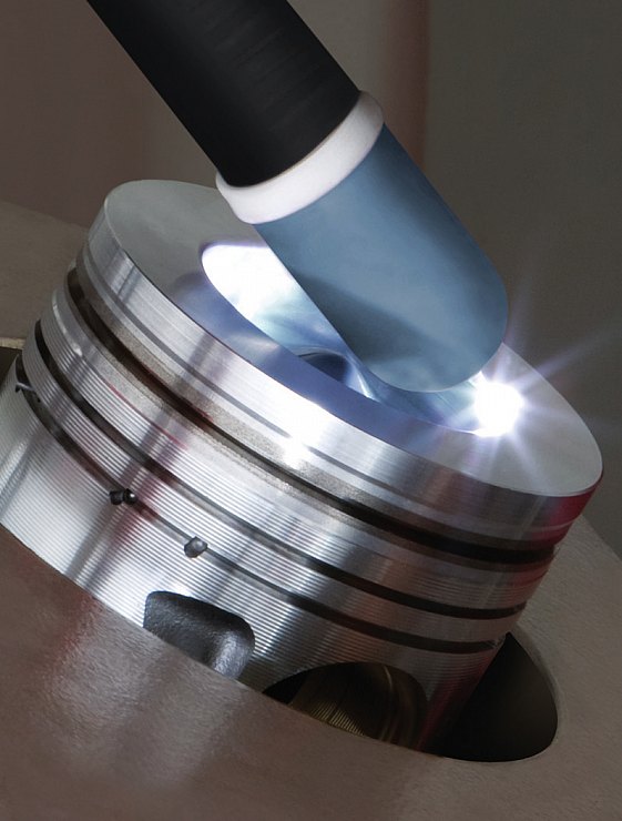 Технология DuraBowl ® : периметр
выемки обрабатывается лазерным
лучом, частицы кремния измельчаются,
в результате прочность и
долговечность поршня увеличиваются
в 4-7 раз