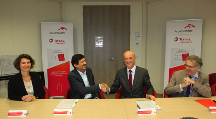 ​ArcelorMittal и Total Lubrifiants подписали европейское соглашение о сотрудничестве