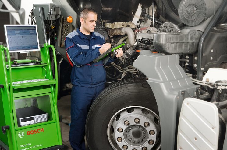 Bosch приглашает специалистов СТО на учебный курс «Диагностика грузовых автомобилей»
