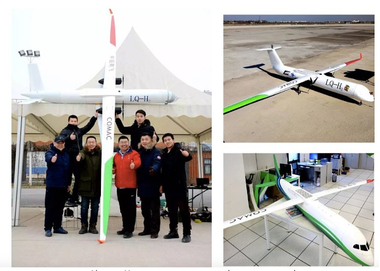 ​В Китае испытали первую модель водородного пассажирского самолета