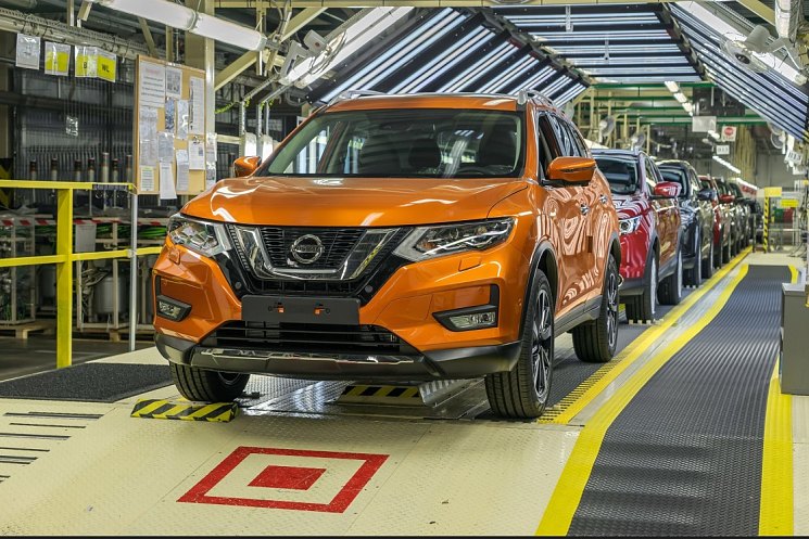 ​Завод Nissan в Санкт-Петербурге готовится к запуску обновленного Nissan X-Trail