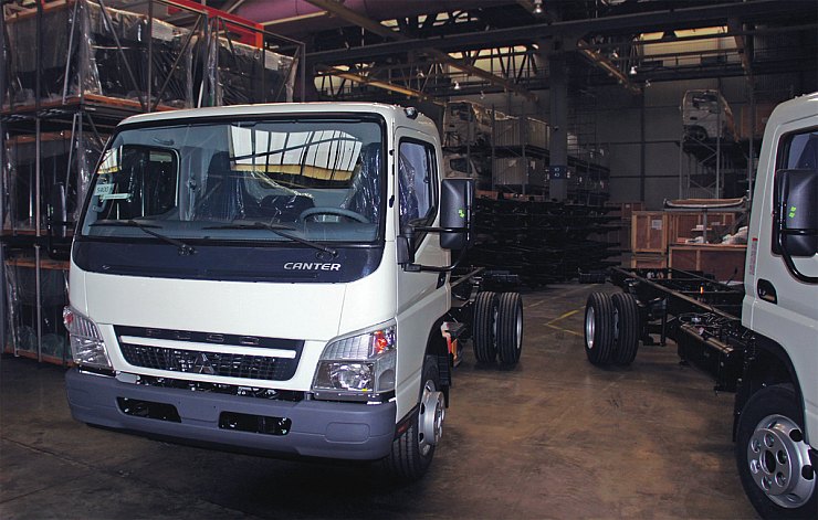 КИП «Мастер», совместное предприятие Daimler AG и OAO «КамАЗ», выпускает 
среднетоннажные грузовики Mitsubishi Fuso Canter