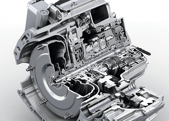 Новая 9-ступенчатая автоматическая коробка передач ZF для автомобилей с поперечным
расположением двигателя поддерживает крутящий момент от 200 до 480 Нм