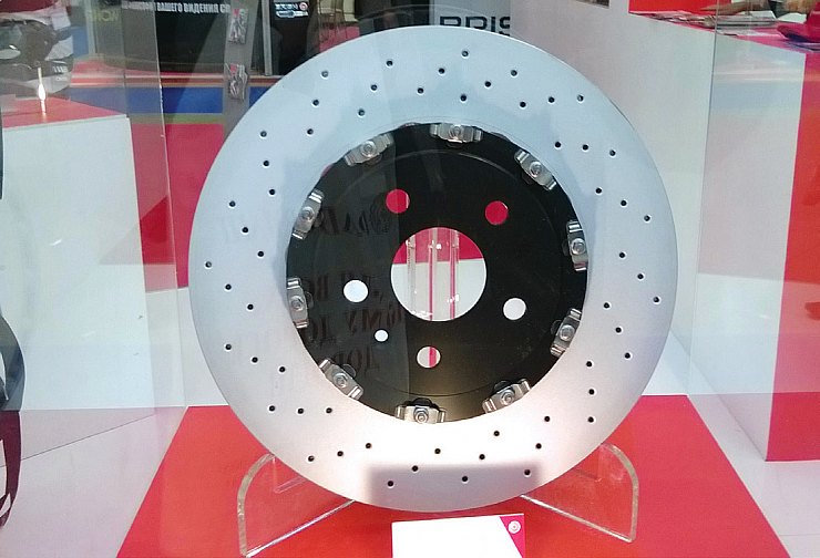 Передний плавающий тормозной диск для Audi RS 4 компании Brembo