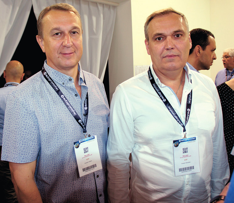 Александр Смеян (справа) и Владимир Веревкин, компания «Гардиа»