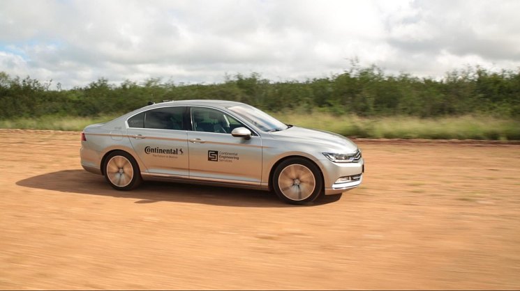 ​Continental впервые проводит испытание шин при помощи беспилотных автомобилей